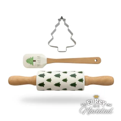 Set de Cocina Navideño 3 piezas - comprar online