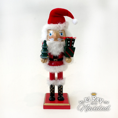 Cascanueces Papa Noel 25cm