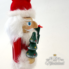 Cascanueces Papa Noel 25cm - comprar online