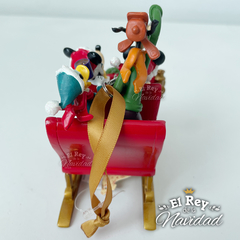 Trineo Original Disney de Colección Colgante o de Apoyo - El Rey de la Navidad