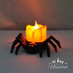 Vela Led Araña Halloween - El Rey de la Navidad