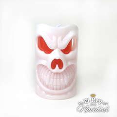 Velon Halloween Calavera Blanca