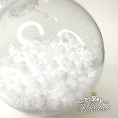 Set x 3 Globos Transparentes con Nieve 7cm en internet