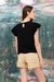 Blusa con Canesu - Mia Denim - Tejano