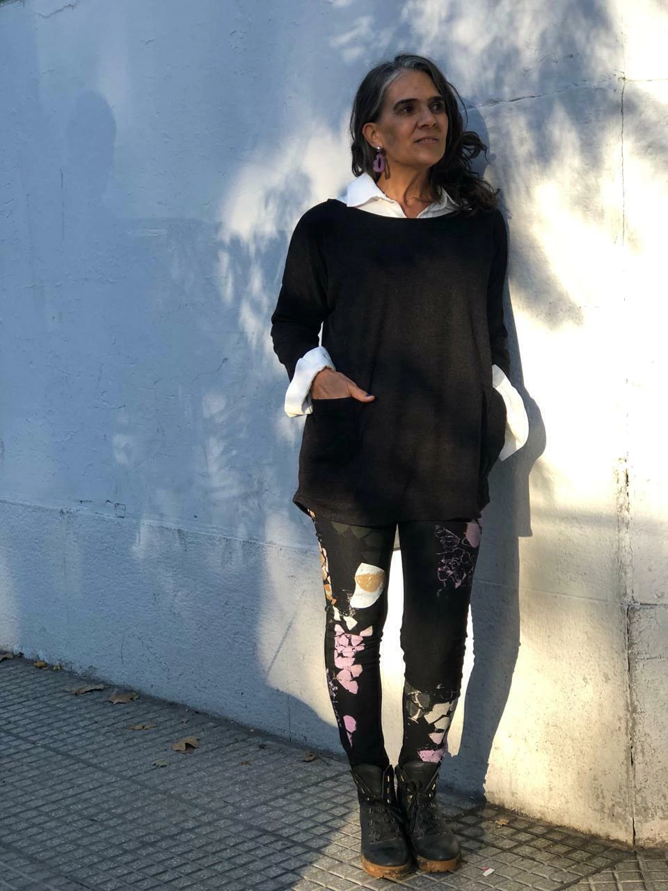 PANTALÓN CHUPIN frutilla frizado