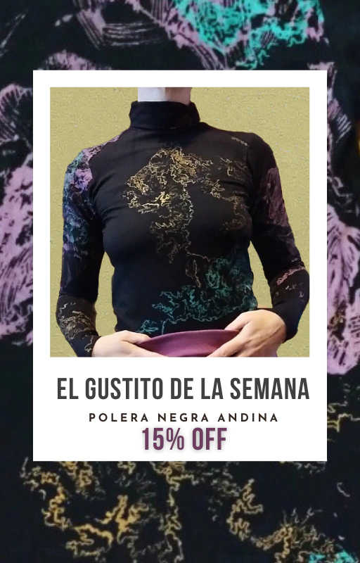 POLERA NEGRA Andina