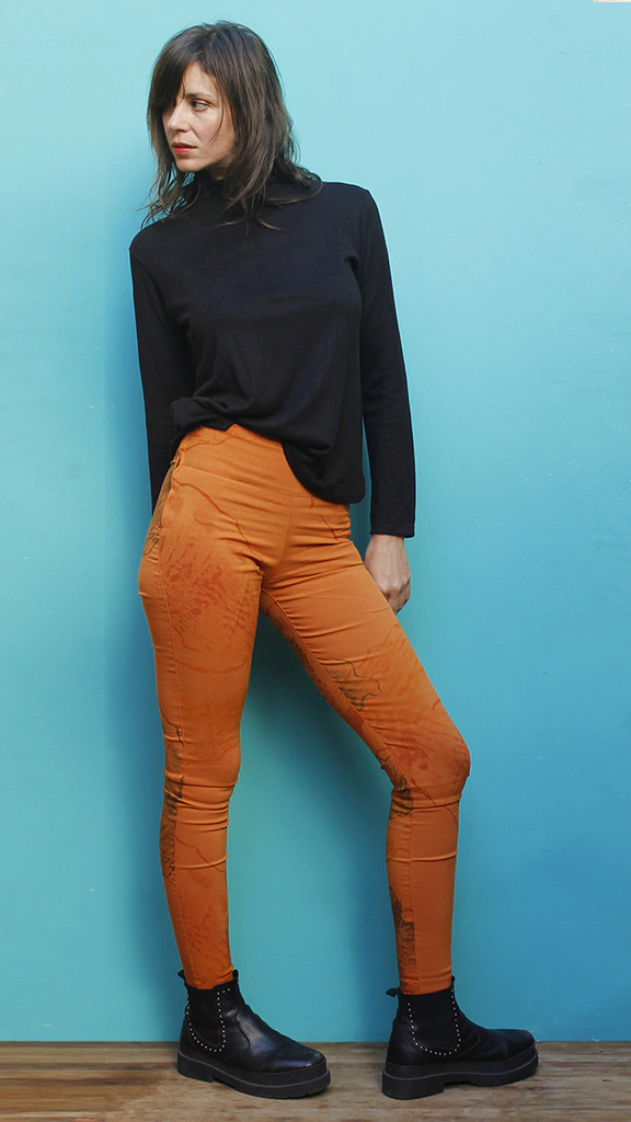 PANTALÓN CHUPIN OCRE
