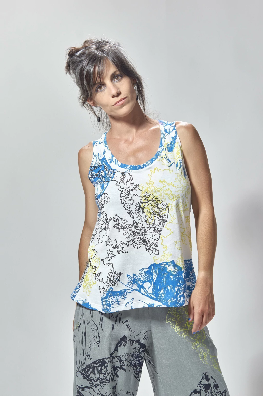 MUSCULOSA blanca ANDINA