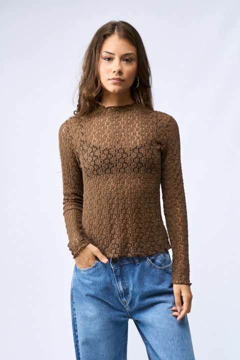 POLERA FLOWER - ALAPAR