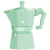 Cafetera Moka Exclusive 3 Cups Verde Bialetti
