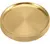 Plato de Acero Inoxidable Dorado 20 Centímetros - tienda online