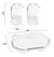 Set X2 Salero Pimentero Acrílico Reforzado - comprar online