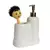 Dispenser Jabón Liquido Cepillo Baño Cerámica - comprar online