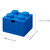 Contenedor Cajon Bloque Azul Desk 4 Lego - Tienda Pepino
