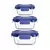 CONTENEDOR CUADRADO LUMINARC PUTINA 520 cc en internet