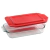 Fuente Pyrex Vidrio Tapa 2,8 L Horno Freezer Tienda Pepino 