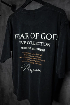Remera Stone Wash Oversize Fear of God