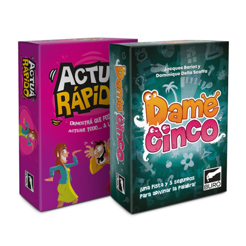 Combo Dame cinco + Actuá Rápido - comprar online