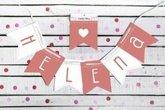 Banderín Personalizado - Cuore
