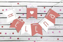 Banderín Personalizado - Cuore