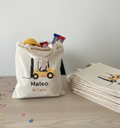 Mini tote bag estampada - comprar online