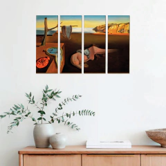 Cuadro 65x40 cm - Relojes Derretidos, Dalí - Ecológico