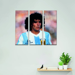 Cuadro 48x40 cm - Diego Maradona - Ecológico