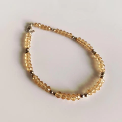Pulsera cristal Swarovski y cuentas de plata 925 en internet