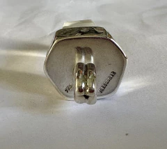 Dije exclusivo: Cuarzo cristal facetado- plata 925 - Marta Escobar Joyas de Autor