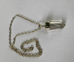 Dije exclusivo: Cuarzo cristal facetado- plata 925 - comprar online