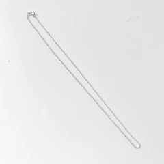 Cadena cuentas pequeñas - plata 925 - Marta Escobar Joyas de Autor