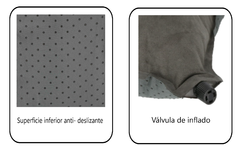 Almohada auto- inflable SUEDE - Doite en internet
