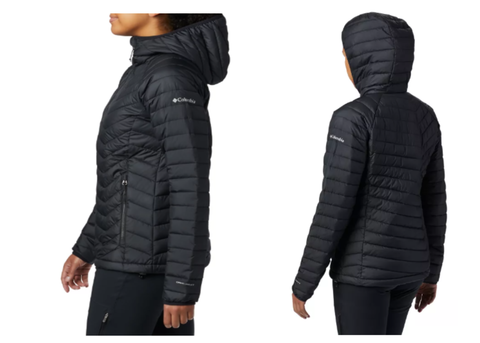Campera POWDER LITE HOODED Mujer (abrigo sintético) - Columbia