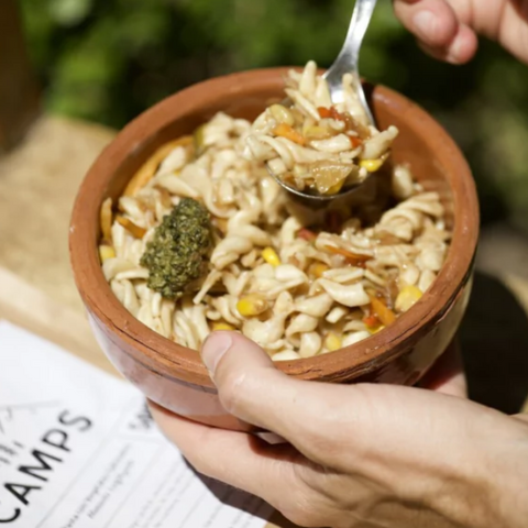 Comida Liofilizada PASTA CON VEGETALES SALTEADOS - CAMPS
