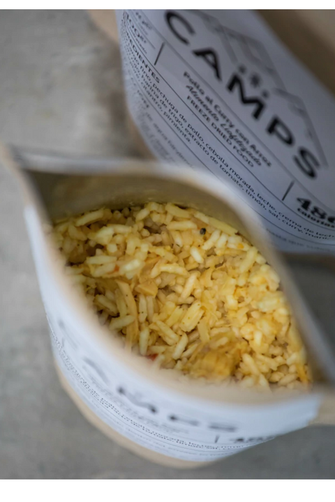 Comida Liofilizada ARROZ CON VEGETALES SALTEADOS - CAMPS