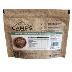 Comida Liofilizada RISOTTO DE HONGOS - CAMPS - Camping Center