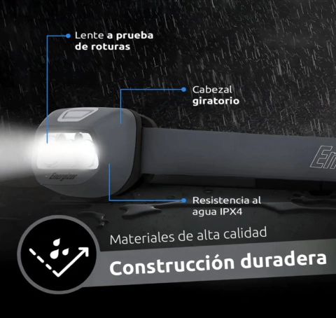 Linterna Frontal HDL.30 (400 Lumens) - Energizer - comprar online