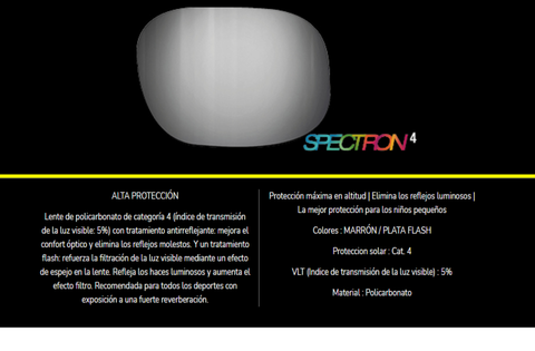 Lentes MONTEROSA 2 SP4 (Categoría 4) - Julbo