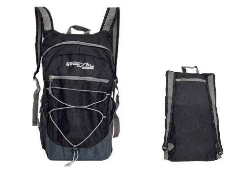 Mochila plegable ultraliviana TRANSFORMER 12 Litros (MOCH-10) - Broksol