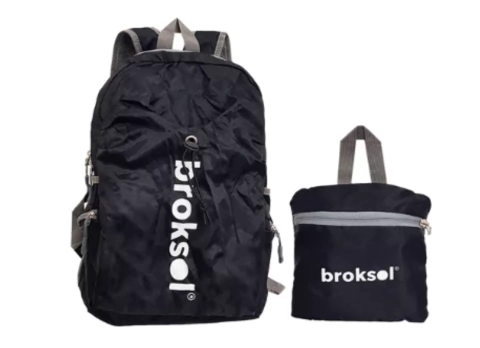 Mochila plegable ultraliviana TRANSFORMER 15 Litros (MOCH-12) - Broksol