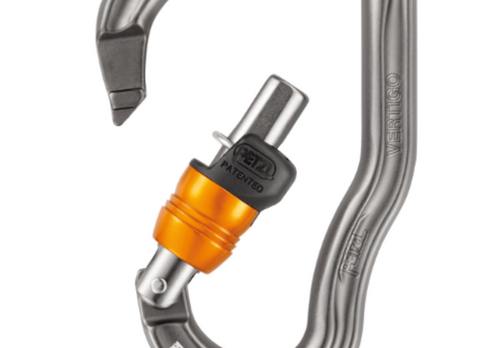 Mosquetón VERTIGO WireLock (Seguro Automático) - Petzl