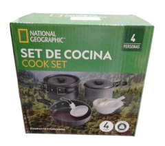 Set de Cocina COOK SET 4 personas - National Geographic - comprar online