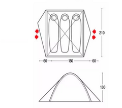 Carpa BIKE PRO 3 - Northland - comprar online
