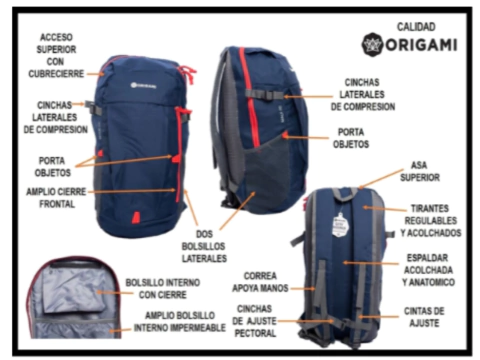 Mochila MAUI 20 - Origami - comprar online