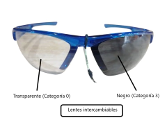 Lentes Deportivos VATTEL (Cristales intercambiables) - Rusty - Camping Center