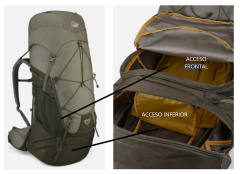 Mochila SIRAC PLUS 50 - Lowe Alpine