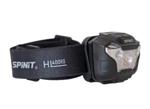 Linterna frontal Dual HL 400 RD - Spinit