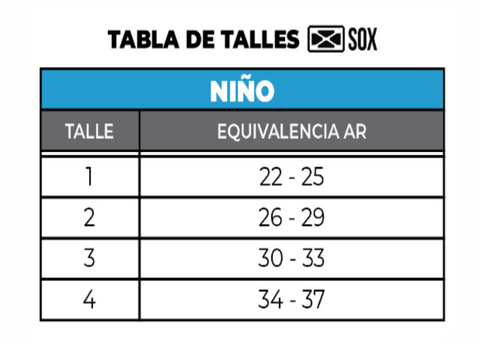 Medias SKI & SNOWBOARD Niños (TE148) - Sox