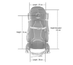 Imagen de Mochila PATRON 45+5 - Trango