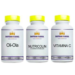 KIT DA BELEZA ( Oli-Ola + Nutricolin + Vitamina C )